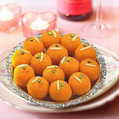 Motichur Laddu making Jara - Image 3